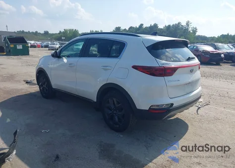 2020 Kia Sportage S from USA, damaged, VIN KNDP6CAC3L7760412